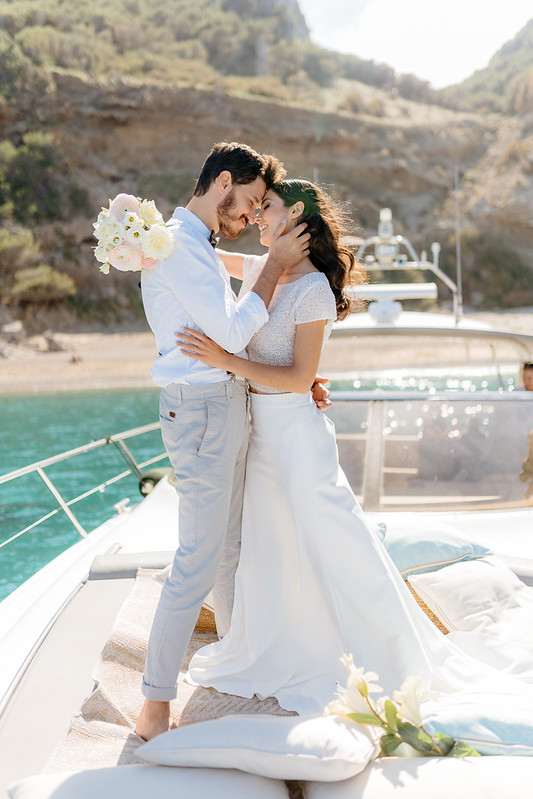 Port of Alcudia Wedding, Mallorca - Celebrating love by the shimmering waters.